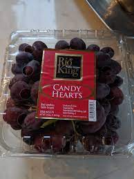 Try this candy flavored fruit — organic cotton candy seedless grapes, available in select costco warehouses. Candy Hearts Red Grapes Review Offered At Costco