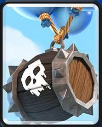 Ballon A Squelettes Skeleton Barrel Carte Commune Clash Royale Wikiclashroyale Fr Clash Royale Squelette Ballon