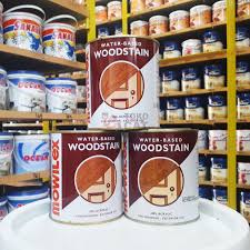 Daftar harga cat kayu per kg terbaru 2021. Mowilex Woodstain 1 Liter Politur Kayu Shopee Indonesia