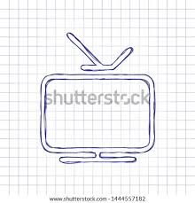 Vector uhd smart tv with curved screen on white background. Lcd Tv Drawing At Getdrawings Free Download