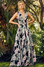 Love Interest Black Floral Print Maxi Dress Wedding Attire Guest Guest Attire Maxi Dress