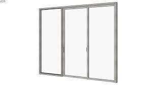 Use it to let the light. Glass Door Sliding Door 2 Panel 1fix On 2 Tracks Model By Pooh 3d Warehouse