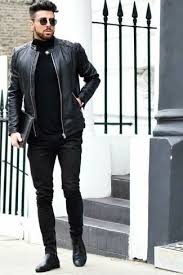 With their comfortable construction, timeless design, and smooth leather, tyrwhitt's chelsea boots can be worn anywhere. Black Quilted Leather Bomber Jacket With Black Leather Chelsea Boots Outfits For Men 2 Ideas Outfits Lookastic