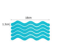 24/12x ANTI SLIP BATH TAPE GRIP NON SLIP SHOWER STRIPS PAD ...