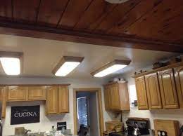 Mar 08, 2019 · and after 16 years of living with an ugly fluorescent light box i now have an open ceiling with a pretty little light to replace it hanging in my kitchen. Replace Ugly Fluorescent Ceiling Fixtures In Kitchen