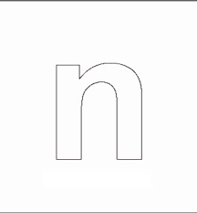 A piece of black construction paper, a piece of white paper, star stickers, a small piece of simply do online coloring for learn abc letter n is for numbers coloring page directly from your. The Letter N Lowercase Letter