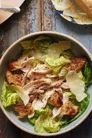 This Bowl Of Chicken Croutons And Greens Makes A Cool Satisfying Summer Dinner Leftover Roast Chicken Wi Roasted Chicken Salad Dinner Salads Dinner Leftovers