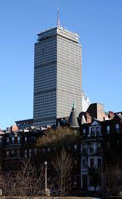 Get off at exit 22, copley square/prudential center. Prudential Tower Wikipedia