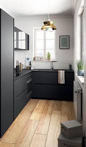 Kitchen small home interior design. Awesome Kitchen Design Idea Modernhomedecorinteriordesign Modern Black Kitchen Small Modern Kitchens Kitchen Remodel Small
