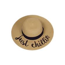 Last One Just Chillin Embroidered Floppy Beach Hat Floppy Beach Hat Beach Hat Floppy Hat