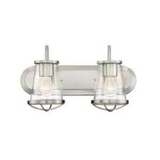 Home depot bathroom vanity lights. Designers Fountain Darby 4 Light Satin Platinum Interior Bath Bar Light 87004 Sp The Home Depot Designers Fountain Vanity Lighting Bath Vanity Lighting
