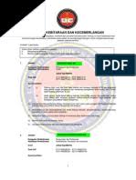 Lima ribu dua ratus lima puluh sahaja kegunaan pejabat: 1 Slip Wang Masuk