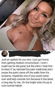 FYI christians. Don't cut (circumcise) your babies.