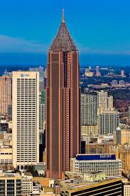 Bank Of America Plaza 600 Peachtree Street Ne Atlanta Georgia U S A Architect Kevin Roche John Dinkeloo Associates Completed 1992 Skyscraper Architecture Skyscraper Atlanta Skyline