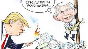 Fauci's realism conflicts with trump's push to minimize the perception of. Granlund Cartoon Trump Vs Medical Science