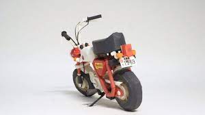 honda monkey z50a ちまちま紙いぢり ペーパーモデル ペーパークラフト 紙