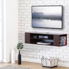 While many people have moved away from having a traditional television in their kitchen, opting instead to use smartphones and tablets, new smart displays give you the best of both. Simple Living Products 40 Inch Tv Stand For Flat Screens Wooden Entertainment Center Modern Console Table Contemporary Media Storage Cab Wall Mount Tv Stand Wall Mounted Media Console Console Shelf
