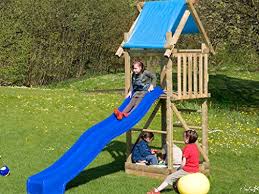 Massivholz ist die erste wahl für stabile kinderspieltürme. Spielturm Mit Rutsche Sandkasten Deinspielgeraet Alex Tuv Geprufter Kletterturm Fur Kinder Aus Impragniertem Holz Ideal Fur Den Garten Spielhaus Kinder De