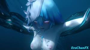 Wuthering Waves Shorekeeper underwater tentacled