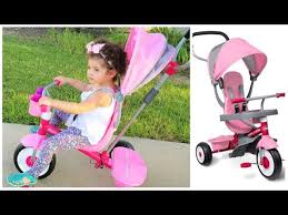 فتحنا هدية للونا كيف ركبنا بسكليت الأطفال Radio Flyer Tricycle Youtube