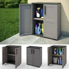 Kunststoffschrank Werkzeugschrank Schrank Kunststoff Regal 84x68 Cm Grau Kunststoffschrank Schrank Werkzeugschrank