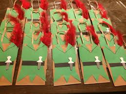 Peter Pan Goodie Bags Peter Pan Party Tinkerbell Party Peter Pan And Tinkerbell