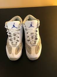 Retro 11 Low Ie Cobalt Fashion Clothing Shoes Accessories Mensshoes Athleticshoes Ebay Link Athletic Shoes Black Cement Shoes