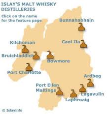 One Day I D Do A Whisky Tasting Tour Islay Malt Whisky Distilleries Map Whisky Islay Whisky Malt Whisky