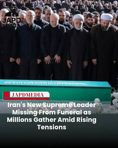 Ali Khamenei's state fúneral attracted millions of m0urners across Iran,  but the absence of the country's current Supreme Leader, Mojtaba Khamenei,  drew widespread attention. ‎ ‎While President Masoud Pezeshkian, senior  officials, and