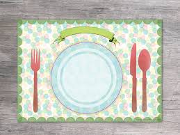 Mix and match colors and patterns to create complementary placemats. Free Christmas Printable Placemat Mausjournal