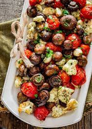 This is my family's favorite christmas dinner. 76 Mouthwatering Christmas Dinner Ideas To Please Everyone At Your Table Veggie Dishes Recipes Healthy Recipes