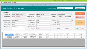 Repair inventory system | free source code, tutorials and. Vb Net Inventory Management System Adding Products To Inventory Demo By Ibasskung Youtube