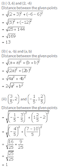Selina Concise Mathematics Class 9 Icse Solutions Distance Formula A Plus Topper Formulaofmathsforcla Distance Formula Math Lessons Student Problem Solving