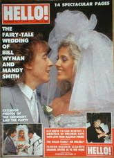 Amanda louise smith (born 17 july 1970) is an english former pop singer and model. Bill Wyman Mandy Smith Bill Wyman And Mandy Smith Hello Magazine 17 June 1989 Cover Photo United Kingdom