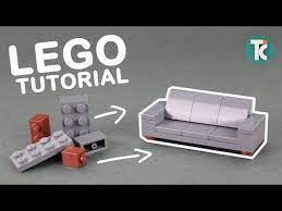 Lego Couch Tutorial Youtube Lego Lego Design Lego Building Instructions