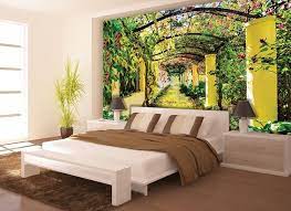 Banish white walls easily with our stylish, wallpaper murals. Summer Garden Wallpaper Murals By Homewallmurals Co Uk