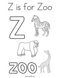 Pdf book download is exclusive for members. Z Is For Zoo Coloring Page Zoo Coloring Pages Letter Z Crafts Letter Z