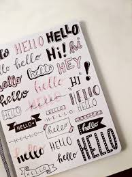 Undoubtedly, hand lettering is a skill you can learn only if you spend a lot of time practicing strokes and letters. Bullet Journal Fonts Bullet Journal Font Journal Fonts Bullet Journal