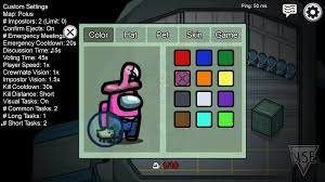 How To Customize Your Character In Among Us Character Custom Game Store