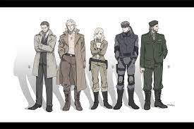 Essendo il suo doppelgänger, ocelot manterrà l'ambizione di liquid nel creare l. Solid Snake Big Boss Liquid Snake Eva And Solidus Snake Metal Gear And 4 More Drawn By Bacher Danbooru