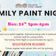 Family Paint Night event image