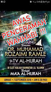Ada 20 gudang lagu dr rozaimi ramle bahaya kemewahan dunia terbaru, klik salah satu untuk download lagu mudah dan cepat. Kami Tidak Mahu Fahaman Wahhabi Di Malaysia Rekod Merah Rozaimi Ramlee Rora 1 Berbohong Atas Nama Imam An Nawawi Madrasahsunnionline Blogspot My 2016 01 Ulasan Diskusi Ustaz Engku Drrozaimi 11 Html M 1 2 Berbohong Atas Nama Imam Ibnu Hajar Al