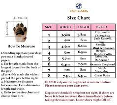 Premium Water Resistant Dog Shoes With Anti Slip Rubber Soles By Pet Labs Convenient Protective With Reflective Velcro Straps Flexible