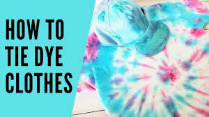 Tie dye tumbler tutorial using neon acrylic paints and a paint brush. How To Tie Dye Youtube