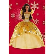 2020 Holiday Barbie Doll Brunette Long Hair Barbie In 2020 Holiday Barbie Dolls Holiday Barbie Long Hair Styles
