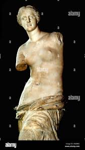 Venus De Milo Griego 130 Bc Afrodita De Milos Diosa Griega Del Amor Y De La Belleza La Isla De Melos Cyclades Grecia Altura 202 Cm Fotografia De Stock Alamy