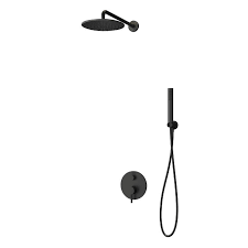 / undermount ceramic kitchen sinks ukzn moodle site home. Karag Artemis Nero So510 Modern Black Matt Concealed Shower Mixer Set Flobali