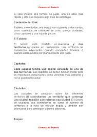 Instrucciones batalla espacial juego magnetico comprar juegos de. Intrucciones O Reglas De Juego De Risk De Hasbro Parker