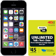 It's easy to search for an imei unlock service in google and choose one of the suggested suppliers. Straight Talk Apple Iphone 5s 16gb 4g Lte Refurbished Prepaid Smartphone W Bonus 45 Service Plan On Popscreen