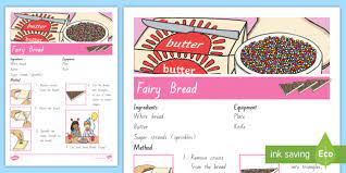 Feel free to make it whichever way your kids prefer. Fairy Bread Recipe Teacher Made